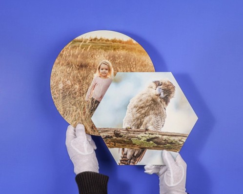 Foto op Hexagon