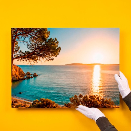 Print on forex with a beach