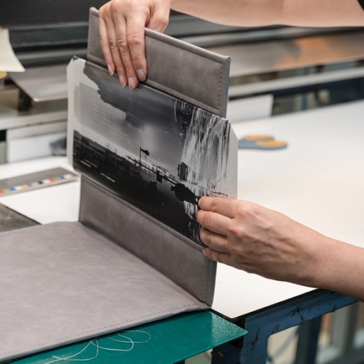 Fabrication artisanale du livre photo Professional