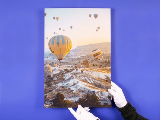 Photo sur polystyrène