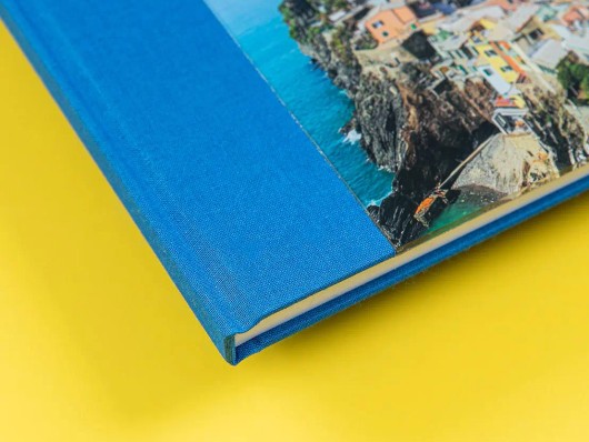 Premium fotoboek acrylglas hoek