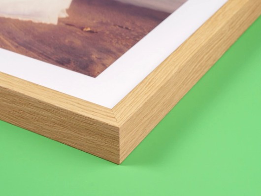 Photo encadrée avec passe-partout