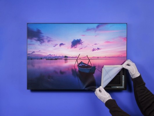 Toile interchangeable pour Art mural acoustique