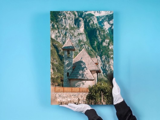 Foto on aluminium dibond hahnemuhle