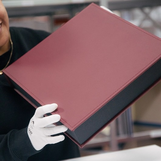 Boîte de conservation sur mesure fabriquée à la main