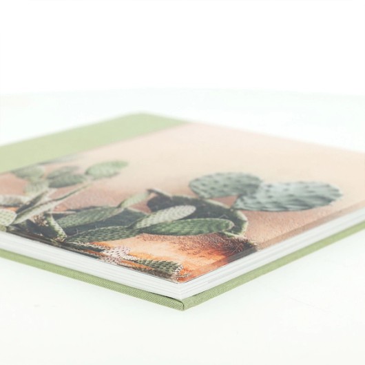 Premium hardcover fotoboek met plexiglas cover