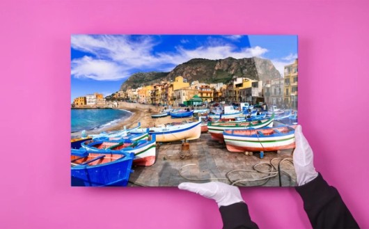 Tirage Fine Art sous plexi avec alu Dibond