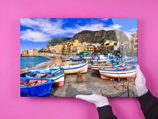 Tirage Fine Art sous plexi avec alu Dibond