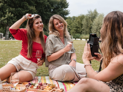 Photo de pique-nique au parc