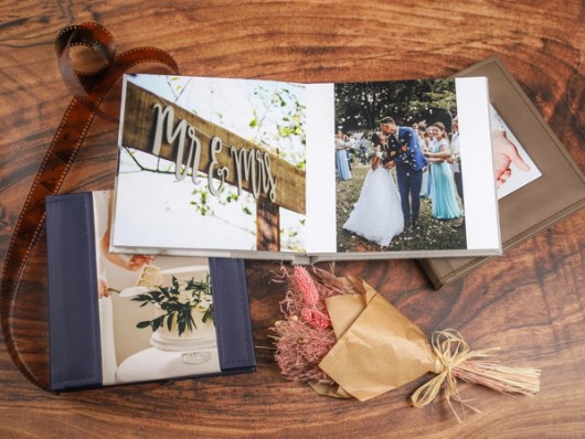 Album de mariage de luxe