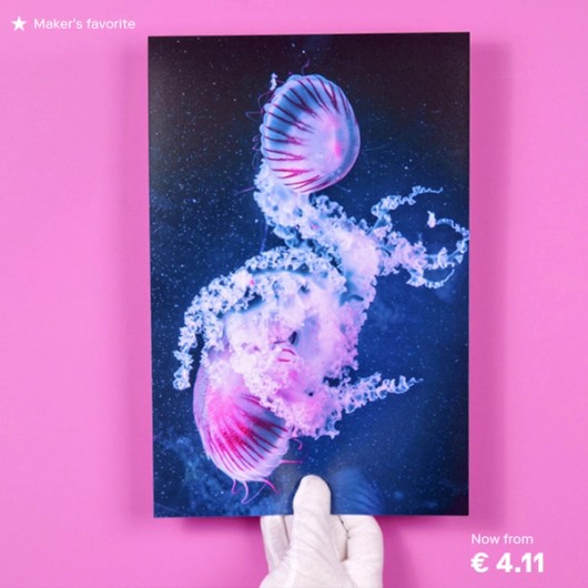 Large-format photo print