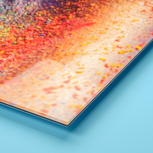 Foto unter Acrylglas – Ansicht von der Seite