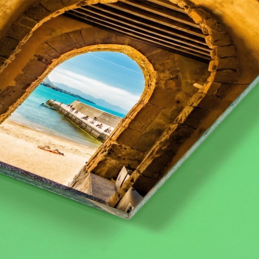 Direct print behind acrylic glass