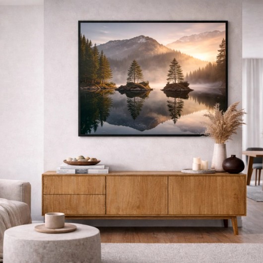 Fotoposter in lijst
