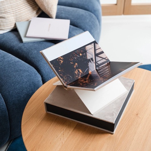 Openstaand Premium fotoboek