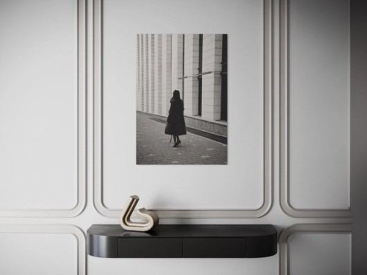 FineArt Print op Forex in interieur