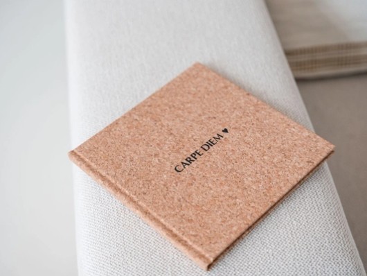 Mini fotoboek Cork