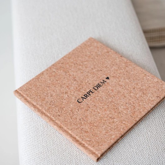 Mini fotoboek met Cork cover