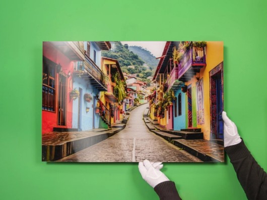 Impression directe sous plexi