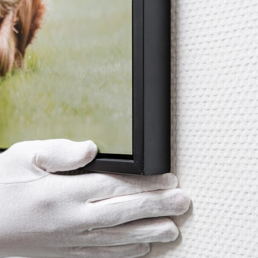 Fine Art sur Dibond avec caisse américaine noire