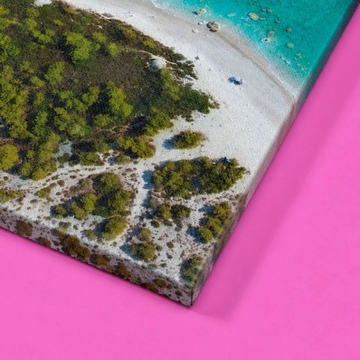 Canvas print cornerview