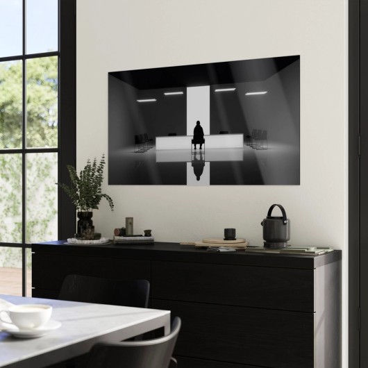 HD Metal Print dans le salon