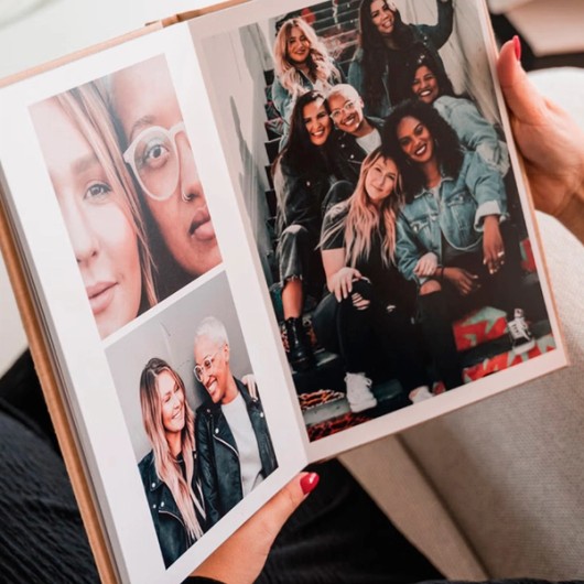 fotoboek met mensen