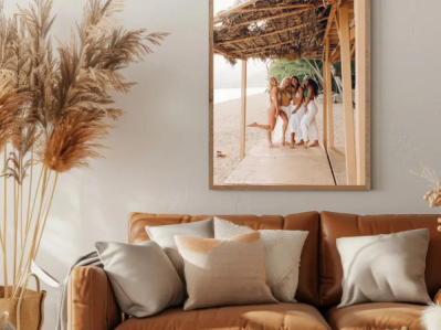 zomer wanddecoratie
