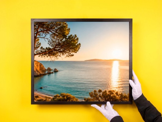 Print in frame