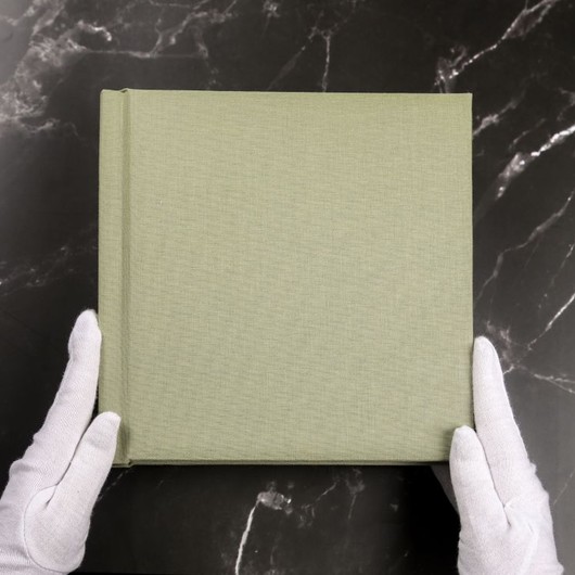 Linnen fotoalbum volledig