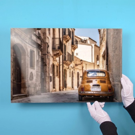 Example HD metal print
