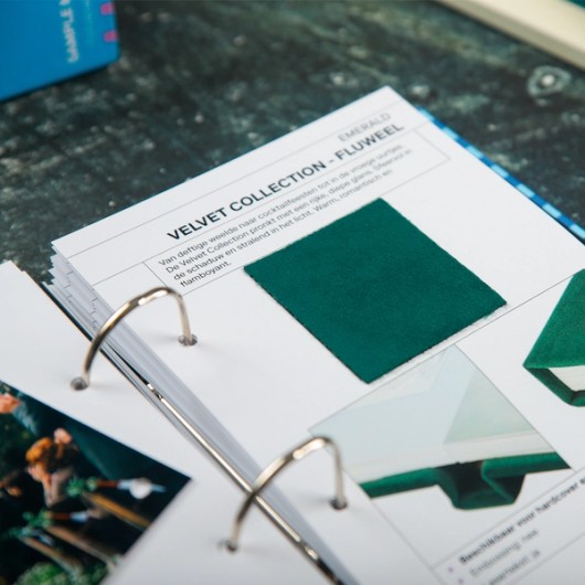 Classeur d’échantillons avec tirage photo