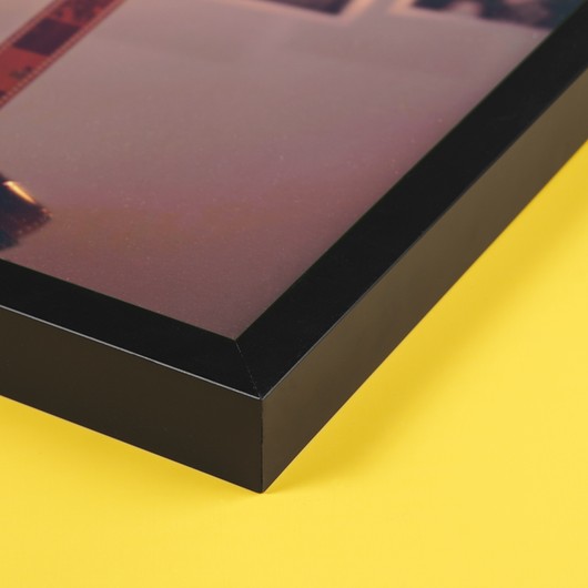 Foto im Rahmen – Schrägansicht