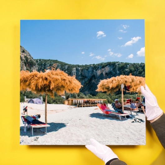 Print on forex with a beach