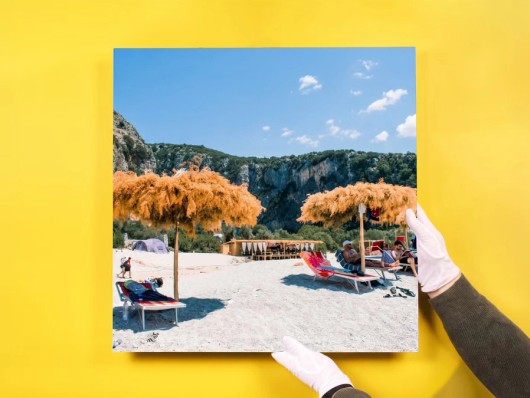 Photo sur Forex sur mur jaune