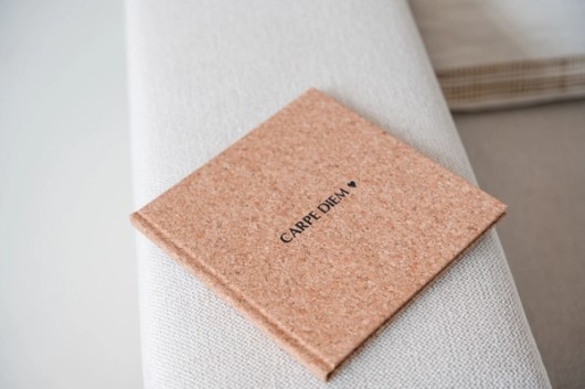 Mini fotoboek Cork