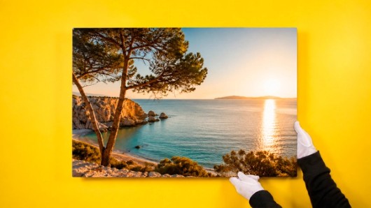 Print on aluminium dibond