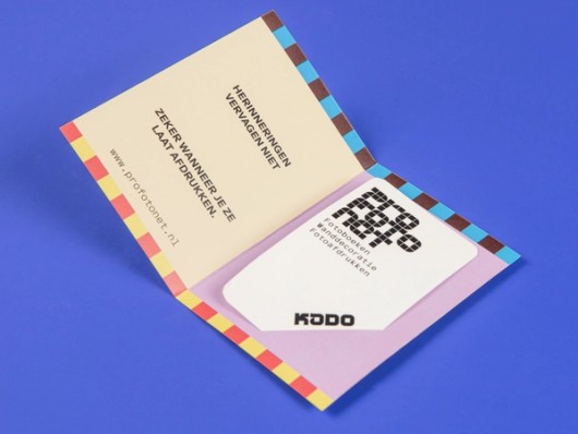 Carte cadeau Profotonet ouverte