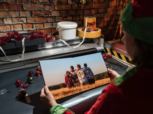 Livre photo de Noël