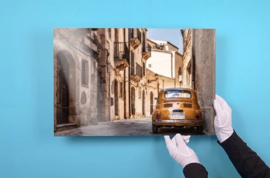 HD Metal Print au mur