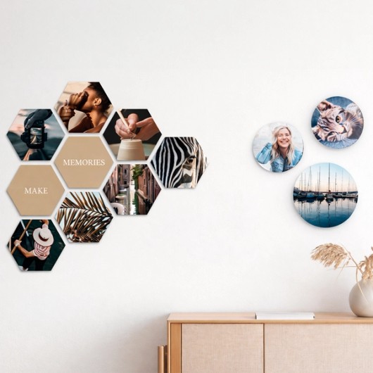 Formes spéciales sur aluminium Dibond