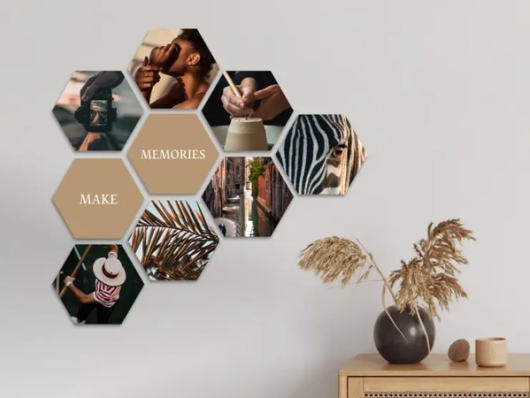 hexagon-fotomuur-ophangen-740x555