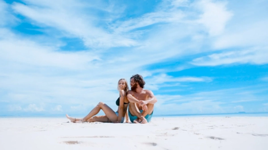 foto op strand 