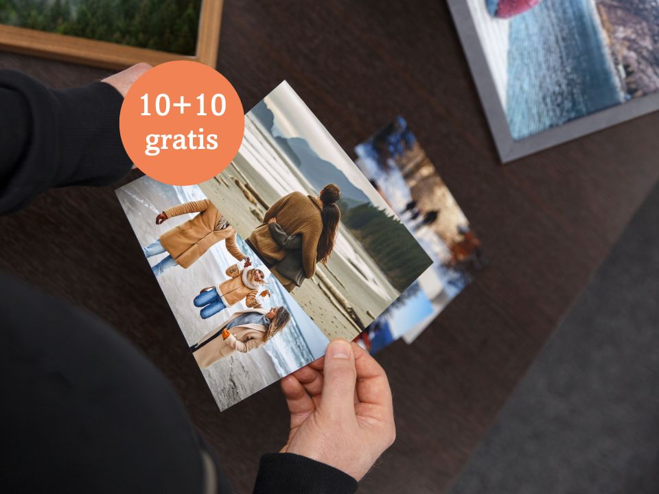 10 + 10 gratis fotoprints | Black Friday